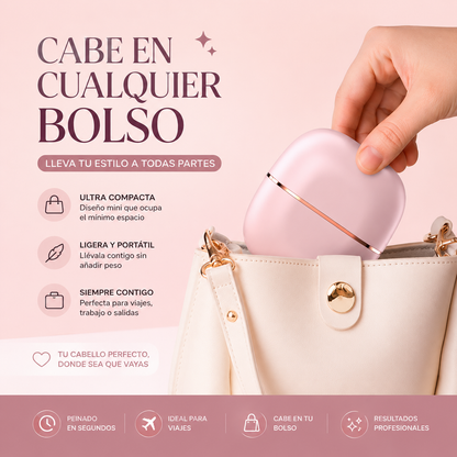PrimeGlide™ Mini Cepillo Alisador